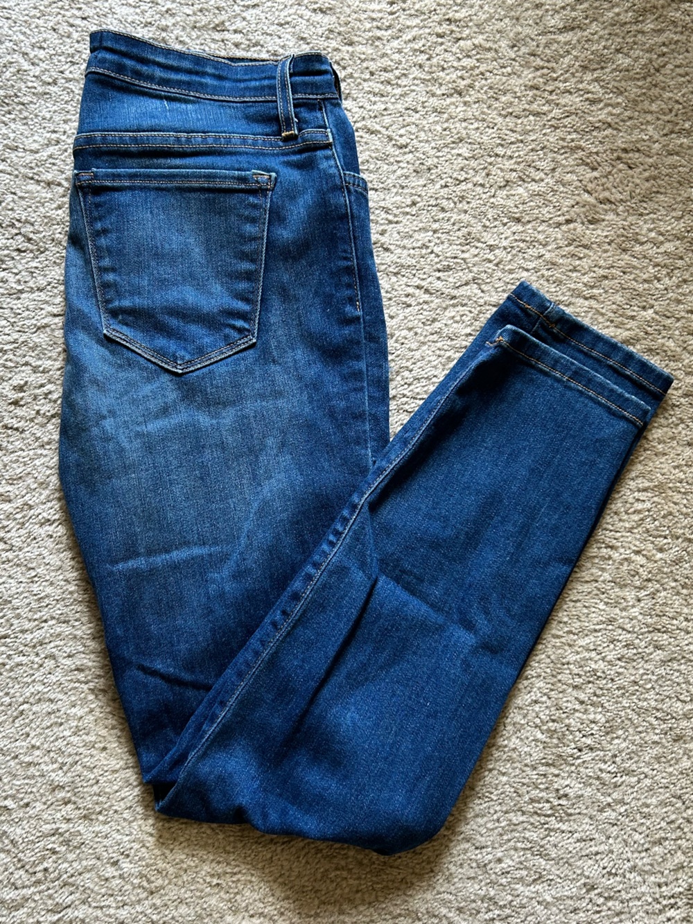 Women’s Dark Blue Stretch Denim Jeans
